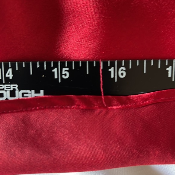 * Vintage Victoria’s Secret Red Lingerie Sleep Shirt Dress Valentine’s Day - Picture 15 of 15